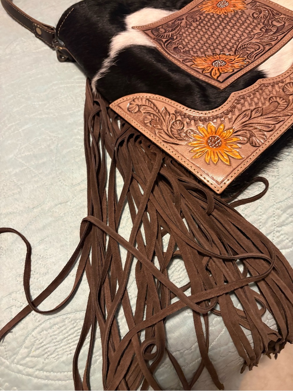Myra Bag Fantaisie Hand Tooled Bag - Picture 4 of 11